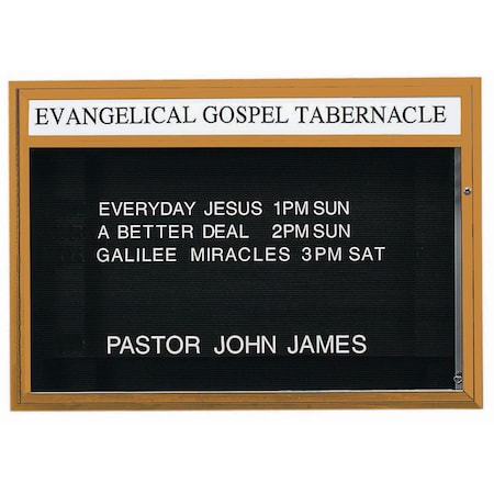 Aarco 60 in W, 42 in H, Earth Brown BM4260EB