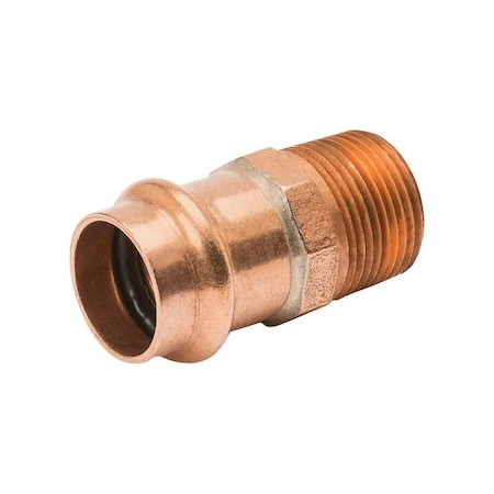 Nibco Press System 3/4 in. Press X 3/4 in. D MIP Copper Adapter 5PK CP-9030950PCU