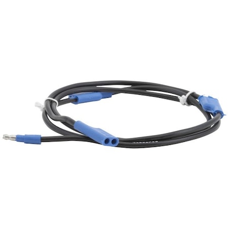 Grote Lighting Triple-Light ID Harness, 14 GA, 54in Blue Jumper Harness, Slim-Line.180in Connectors 66111