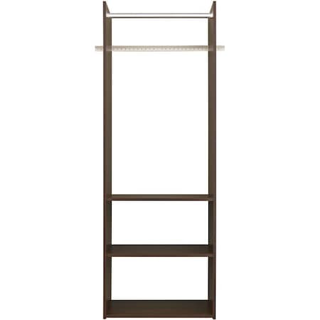 Easy Track Hanging Tower Closet Kit, Truffle RV1472-TON.PK