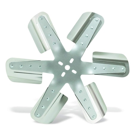 Flex-A-Lite 2018 18 in. Belt Driven Flex Fan, Silver FLE2018