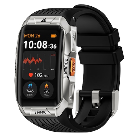 Kospet TANK X2 Ultra 1.64-In. AMOLED GPS Smartband Silver P-XU001-S