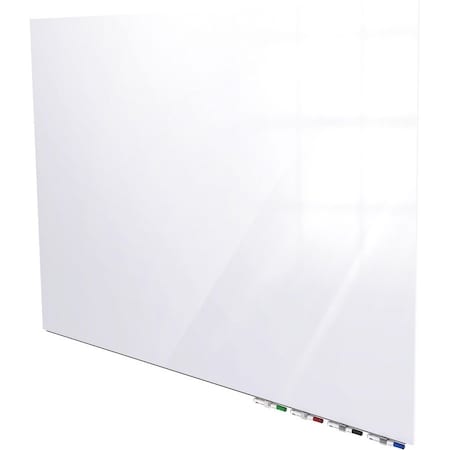 Ghent Aria Glassboard, 2 ft.Hx3 ft.W, 1/4", White, Glass, 24", 36", White ARIASN23WH
