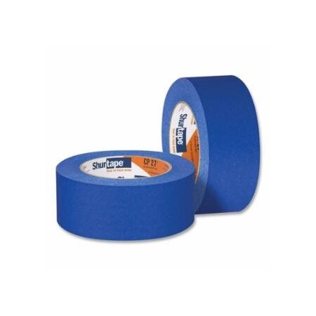Shurtape CP 27 14-Day ShurRELEASE Blue Painter's Tape, 72 mm W x 55 m L, 5.08 mil, Blue, 16PK 689-178868