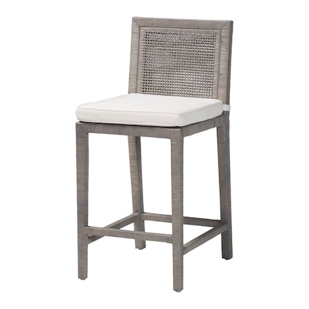 Bali & Pari Sofia Natural Rattan Counter Stool 260-14159-ZORO