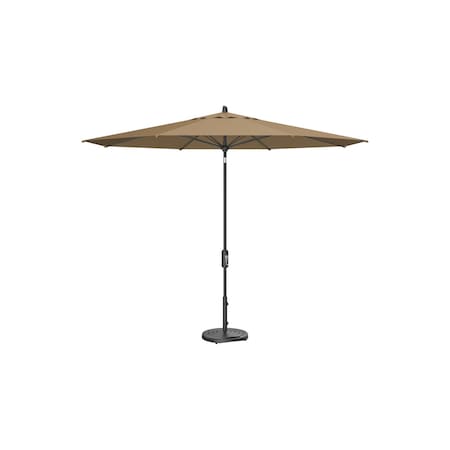 Treasure Garden 11 ft Patio Umbella, aluminum, fiberglass ribs, outdoor, Heather Beige UM841-09 5476 Heather Beige