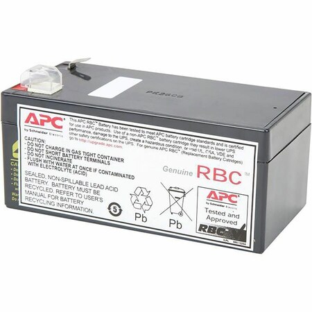 Schneider Electric Battery Unit, 12V DC, Lead Acid Chemistry RBC35