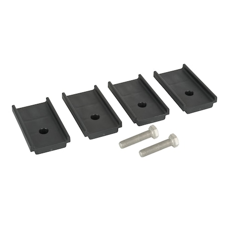 Rhino-Rack ROOF RACK LEG SPACERS, FITS 1 HEAVY DUTY BAR - (3/8IN, 10MM); SET OF 4 LHS2PAIR