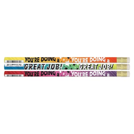 Musgrave Pencil Co You're Doing A Great Job Motivational Pencils, 144PK MUS2469G