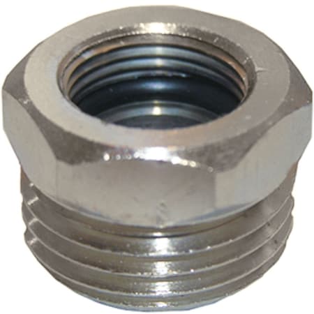 Westlake Pipe & Fittings 1/2'' IPS to 7/16'' Compression Thread Brass Adapter 10-0015