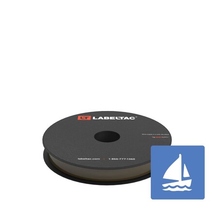 Labeltac Marine Supply 0.5in x 150ft LT4/Pro X, Brown LT0510MN