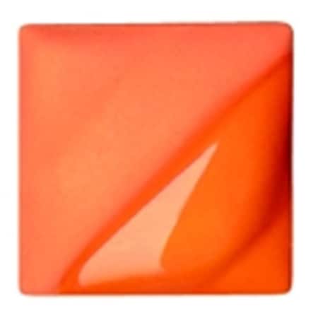 Amaco Non Toxic Semi Translucent Underglaze & 1 Pint Jar - Real Orange V-384 402810