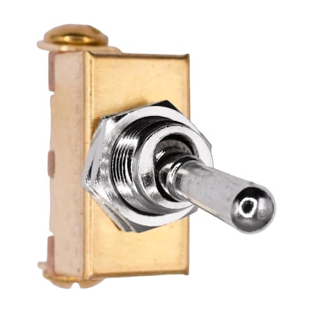 Auveco Marine Toggle Switch -Brass 13555