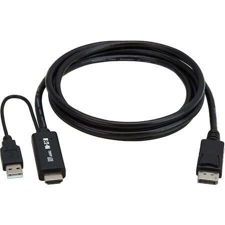 Eaton EATON, HDMI Cable, 6.6 ft, 4K P567-02M-4K6