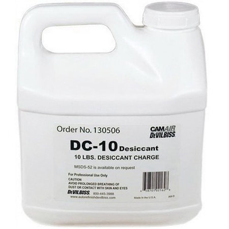 Devilbiss Replacement Desiccant Charge, 10 lb, Use With: Camair TS-10 Tune-Up Kit 130506