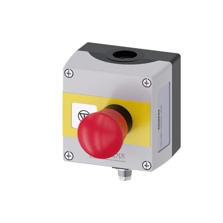 Siemens enclosure for command devices 22 mm round 3SU1801-0NX00-4EB1