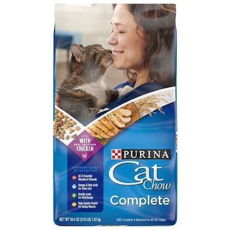 Purina Cat Food, Dry, 3.15 lb Bag 1780015014
