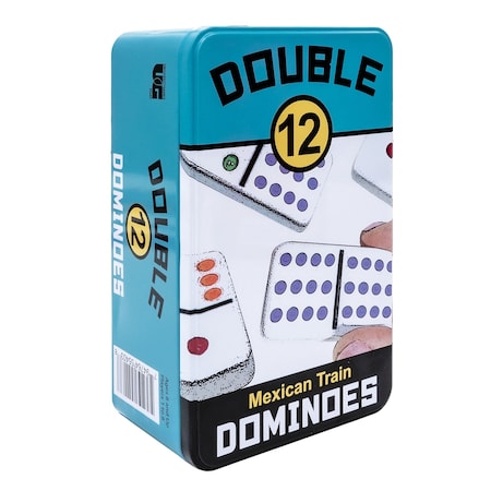 University Games Double 12 Mexican Train Dominoes 55403