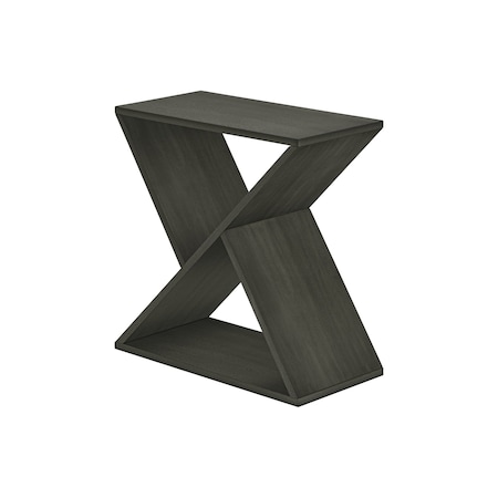 Monarch Specialties Rectangle Narrow Accent Side Table, 24.25 in W, 24 in L, 11.75 in H I 3982