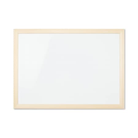 Flipside 18 x 24 Wood Framed Magnetic White Dry Erase Board 17720