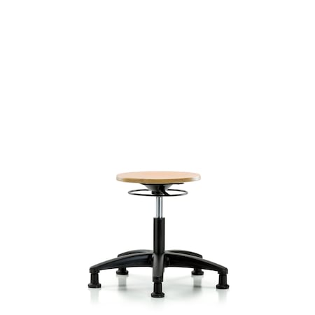 Blue Ridge Ergonomics Desk Stool, Wood, Glides BR-WDHSO-RG-RG