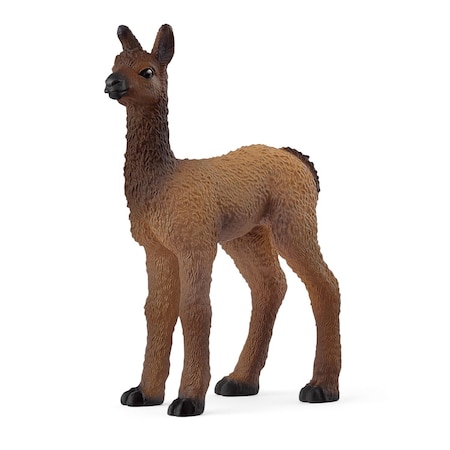 Schleich Llama Foal Figurine Brown 14890