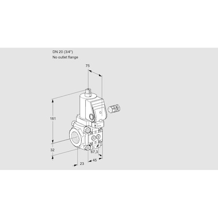 Honeywell Kromschroder VAS120/-R/NQGR KS88032264