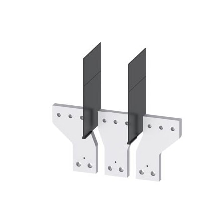 Siemens bus connectors broadened front mounted 3 units accessory for: 3VA55 3VA9673-0QC00