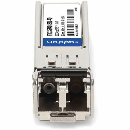 Add-On FINISAR FTLX8574D3BTL COMPATIBLE TAA COMPLIANT 10GBASE-SR SFP+ TRANSCEIVER FTLX8574D3BTL-AO