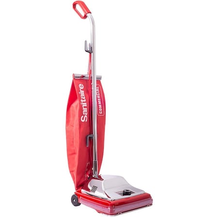 Sanitaire Upright Vacuum, 12 In, 145 cfm, 7A, 120V SC886G