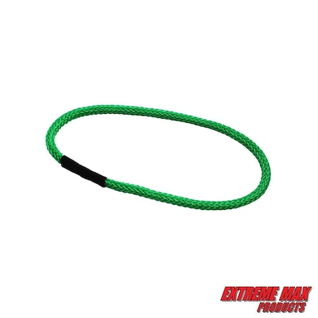 Extreme Max Extreme Max 3006.3178 BoatTector Bungee Dock Line Extension Loop - 1', Green (Value 4-Pack) 3006.3178