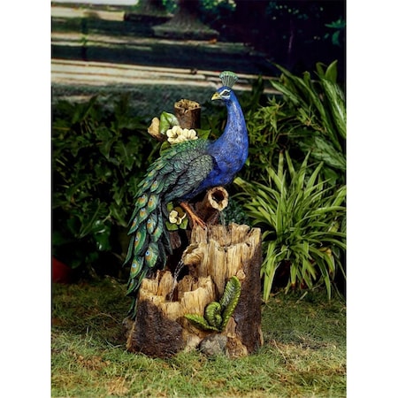 Jeco Outdoor Peacock Fountain FCL170