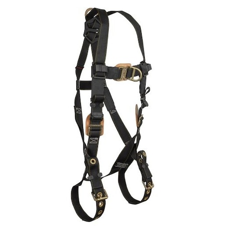 Falltech 8087DFDQC Fall Protection Harness, M, 425 lb, Quick-Connect Chest/ Quick-Connect Leg Straps 8087DFDQCM