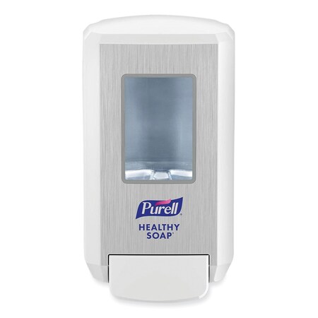 Purell CS4 Soap Push-Style Dispenser, 1,250 mL, 4.88 x 8.8 x 11.38, White 5130-01