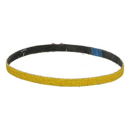 Norton Abrasives Sanding Belt, 1/2 in W, Ceramic, 18 in L 66254415500