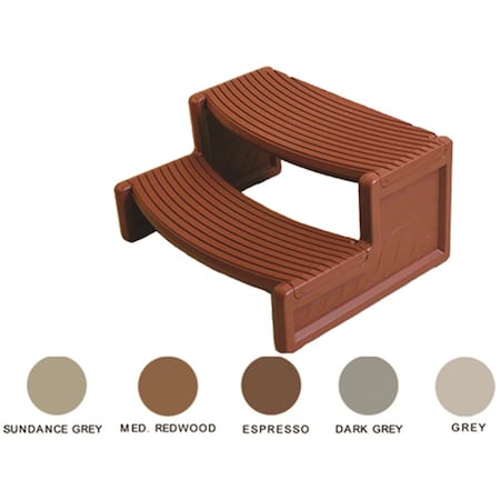 Confer Plastics HS2-DG Handi-Step- Dark Gray HS2DG