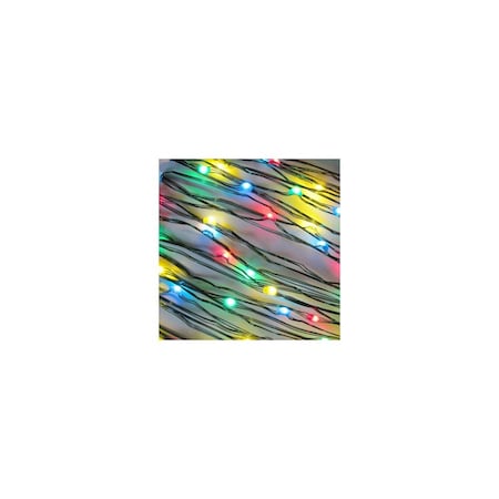 Ledvance/ Sylvania LED Micro Dot Christmas String Lights, Multi Color, 3 Functions, Timer/Battery Operated, 100-Ct. V51852-88