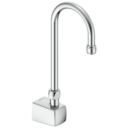 Delta Commercial Instit Parts Wm Gooseneck Spout (Old 060111A) In Chrome 063007A