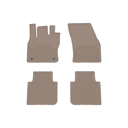 Weathertech Tan, Front and Rear All Weather Floor Mats W653TN-W654TN