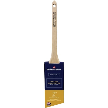 Benjamin Moore 2 Thin Angle Sash Nylon/Poly Brush, Firm U61820-017