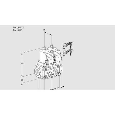 Honeywell Kromschroder VCS1E15R/25R05NNQGR8/MMPP/PPPP KS88107574