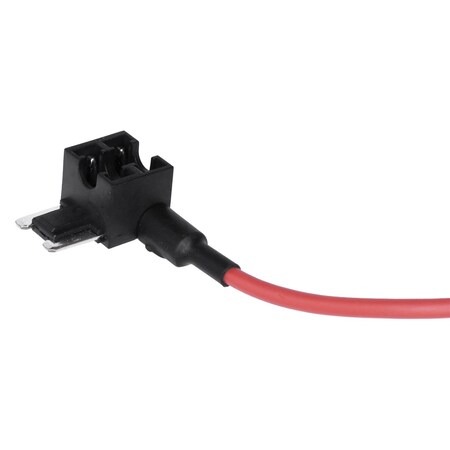 Auveco Add-A-Fuse Mini Low Profile 30A 58Vdc 16Ga Wire 25538