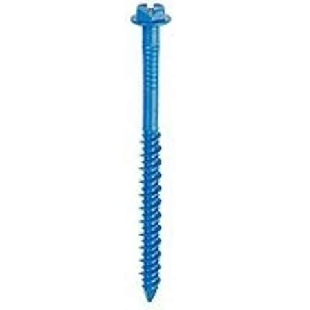 Tapcon Tapcon Masonry Screw, Hex, Steel Climaseal Coated 24340