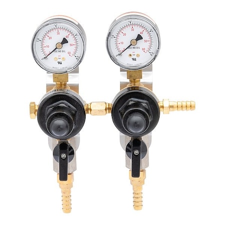 Harris Beverage Gas Regulator, 50 psig 3005241