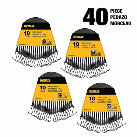Dewalt TARP STRAPS 31", 40PK DXBC3001031-40