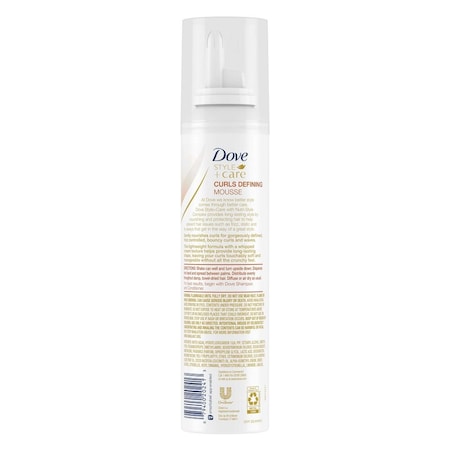 Dove Style Plus Care Curls Defining Mousse, 7 Ounce, 12PK 68793088