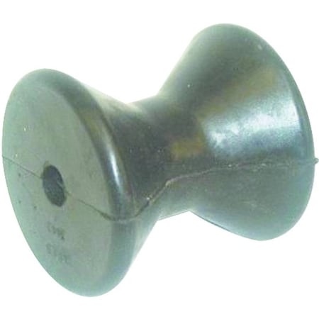 Us Hardware Trailer Bow Stop, Rubber, Black M-280C