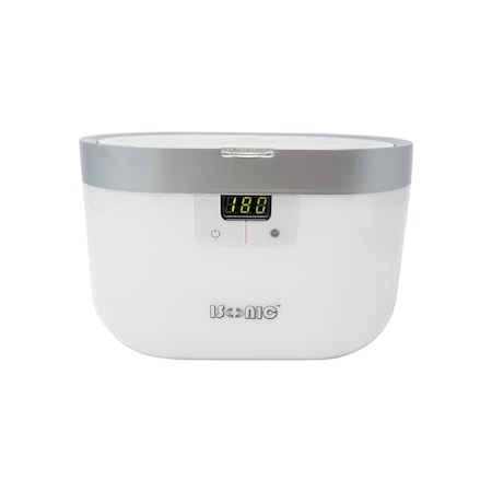 Isonic Digital Ultrasonic Cleaner for extra large size dentures, large joined dental/sleep apnea appliances D2830