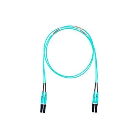 Panduit Opti-Core Fiber Patch Cord, LC Duplex to LC Duplex, OM1, 1m F62ERLNLNSNM001