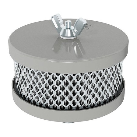 Solberg Filter Silencer, 1" MNPT Inlet, 30 cfm FT-14-100